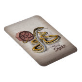 Chinees Zodiac-jaar van de slangenkunst Magneet (Rechterzijde)