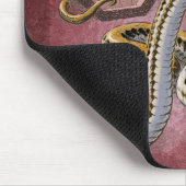 Chinees Zodiac-jaar van de slangenkunst Muismat (Hoek)