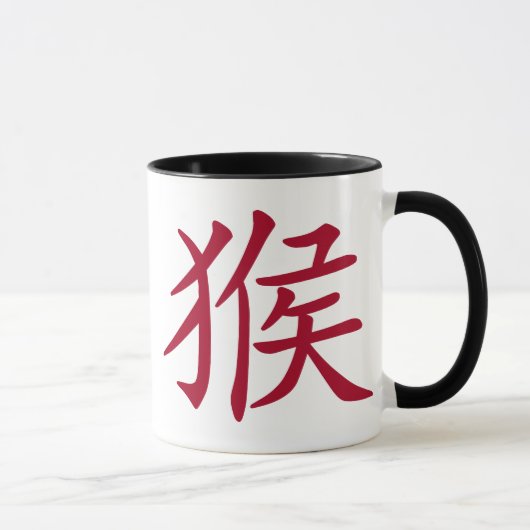 Chinees Zodiac-jaar van het sleutelsymbool Mok (Rechts)