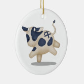 Chinees Zodiac Ox Cute Astrology Sign Keramisch Ornament (Rechts)