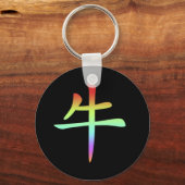 Chinees Zodiac - Ox Sleutelhanger (Voorkant)