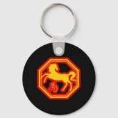 Chinees Zodiac-paard Sleutelhanger (Voorkant)