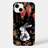 Chinees Zodiac Rabbit Design Case-Mate iPhone Case (Achterkant)