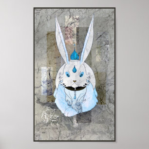 Chinees Zodiac Rabbit Poster