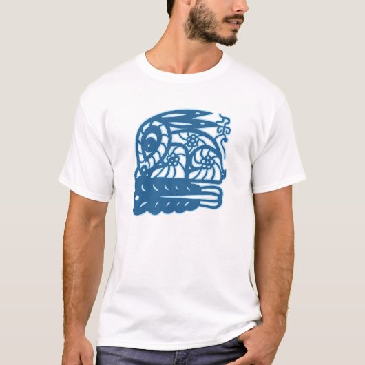 Chinees Zodiac Rabbit T-shirt (Voorkant)
