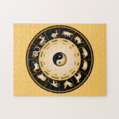 Chinees Zodiawiel Legpuzzel (Horizontaal)