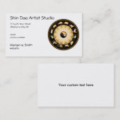 Chinees Zodiawiel Visitekaartje (Voorkant / Achterkant)