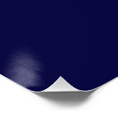 Chinees zodiazoolbord Varkenblauw Perfect Poster (Hoek)