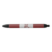 Chinees zodiumteken Rat red Blauwe Inkt Pen (Voorkant)