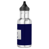 Chinees zodiumteken Snake blue Waterfles (Rechts)