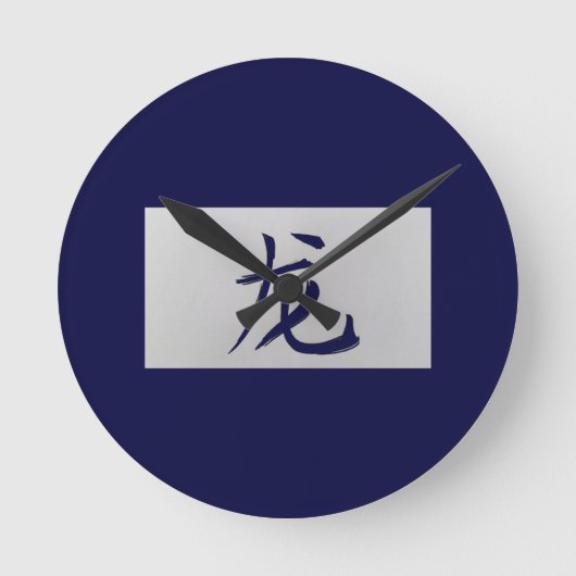 Chinees zoönose-blauwtje ronde klok (Voorkant)