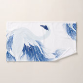 Chinees zwanenvleugelpatroon handdoek (Handdoek)