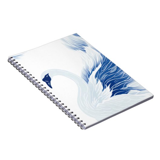 Chinees zwanenvleugelpatroon notitieboek (Rechterzijde)