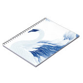 Chinees zwanenvleugelpatroon notitieboek (Linkerzijde)