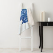 Chinees zwanenvleugelpatroon sherpa deken (In situ)