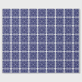 Chineesblauw Inpakpapier (Vlak)