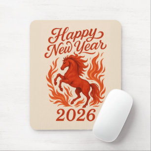 Chinese 2026 Vuurpaard Muismat