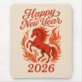 Chinese 2026 Vuurpaard Muismat (Voorkant)