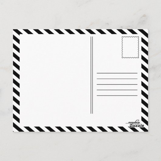 chinese aap briefkaart (Achterkant)