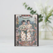  Chinese Adverteren kunst Briefkaart (Staand voorkant)