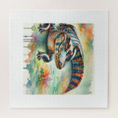 Chinese Alligator 200624AREF226 - Watercolor Legpuzzel (Horizontaal)