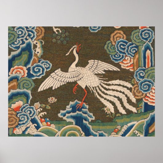 Chinese Antieke Vogel Decoratie (Voorkant)