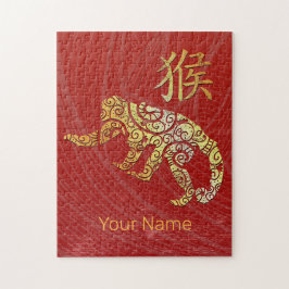 Chinese Apen-sterrenbeeld Horoscoop Sterrenbeeld T Legpuzzel
