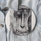 Chinese apenziekte 2016 ronde button 6,0 cm (In situ)