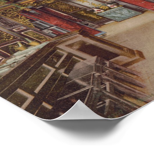 Chinese apotheek, 1899 poster (Hoek)