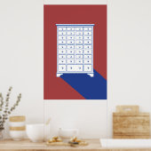 Chinese Apotheekkast Print (Keuken)
