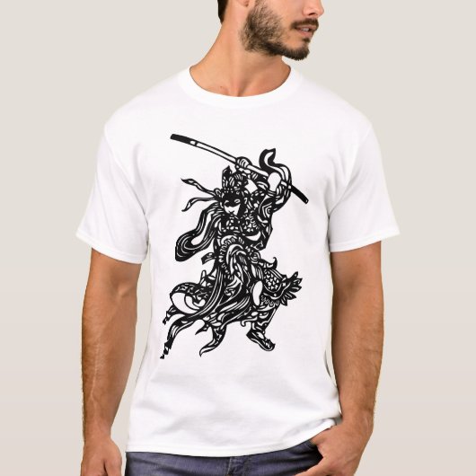 Chinese arrior t-shirt (Voorkant)