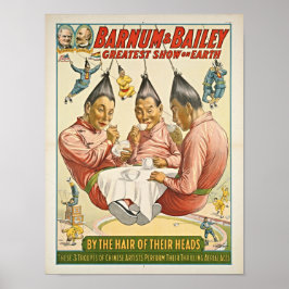 Chinese artiesten Troupes Circus Poster