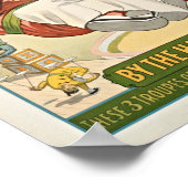 Chinese artiesten Troupes Circus Poster (Hoek)