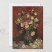 Chinese Asters en Gladiolen | Vincent van Gogh (Voorkant)