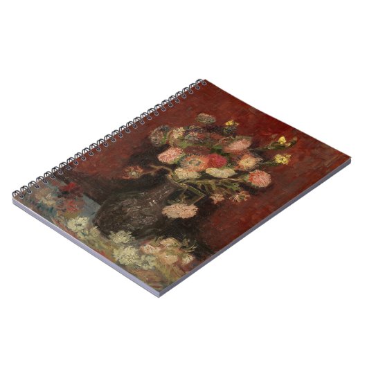 Chinese Asters en Gladiolen | Vincent van Gogh Notitieboek (Linkerzijde)