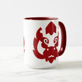 Chinese astrologie schattige draak mok (Voorkant rechts)