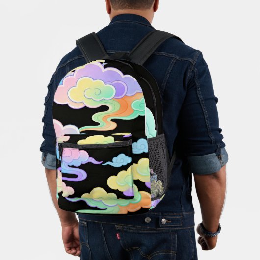 Chinese Auspicious Clouds Backpack Bedrukte Rugzak (Insitu (model))