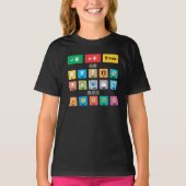 Chinese Autisme AAC PECS Wijzen Communicatie 02 T-shirt (Voorkant)