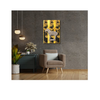 Chinese Aziatisch Terracotta Paard Canvas Print