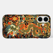 Chinese Aziatische draak kleurrijke kunst Case-Mate iPhone Case (Achterkant (horizontaal))