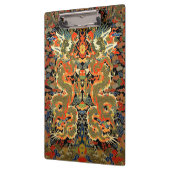 Chinese Aziatische draak kleurrijke kunst Klembord (Links)