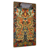 Chinese Aziatische draak kleurrijke kunst Klembord (Rechts)