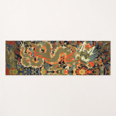 Chinese Aziatische draak kleurrijke kunst Yogamat (Voorkant (horizontaal))