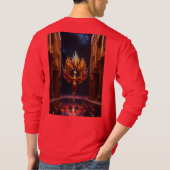 Chinese beschrijving mein kya dalne टी-शर्ट traini t-shirt (Achterkant)