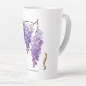 Chinese Blauweregen Latte Mok (Rechterhoek)