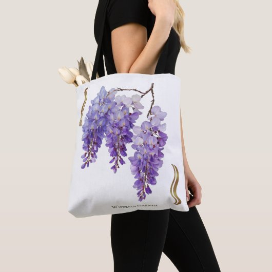 Chinese Blauweregen Tote Bag (Dichtbij)