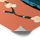 chinese bloesemboom poster (Hoek)