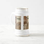 Chinese Blossom Beer Stein Bierpul (Voorkant links)