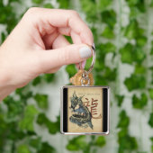 Chinese Blue Dragon Specialized Sleutelhanger (Hand)