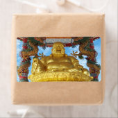 Chinese boeddha etiket (Insitu)